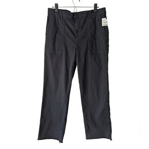 Frank & Eileen Blackstone Crop Utility Pants NEW